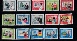 Germany DDR # 724-738, Various Occupations, Mint LH, 1/3 Cat.