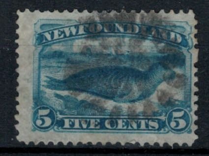 Newfoundland 1880 UN54 - Seal - Used