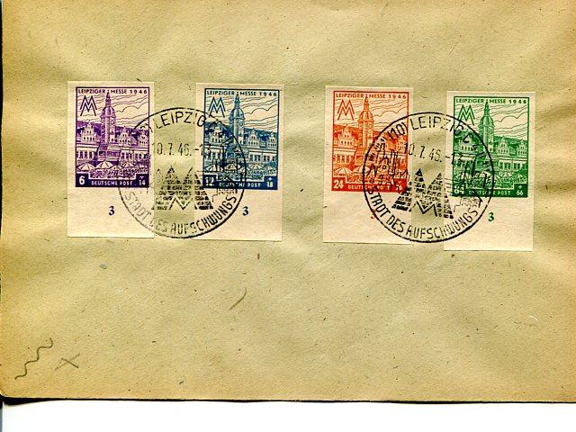 Allied Occupation Soviet Zone perf and imperf sets VF