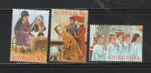 Australia 1005-1007 Set MNH Christmas (D)