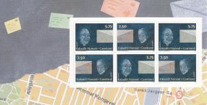 Greenland 2008 MNH Sc 513-514 Envelope half, Man and Woman EUROPA Left Bookle...