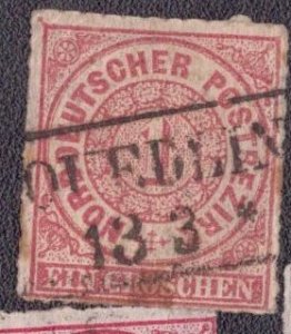 North German Confederation - 4 1868 Used