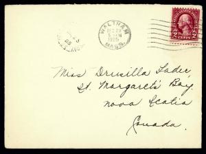 1925 Cover to Canada - Scott 554