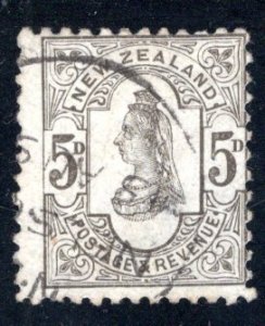 New Zealand #69a Coarse paper,  Used,  F   CV $42.50 ...  4330874