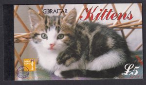 Gibraltar 726g-726k Cats Booklet MNH VF