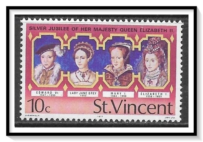 St Vincent #488 Kings & Queens MNH