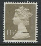 GB Machin 11½p  SG X894 right band  Scott MH76 Used  please read details