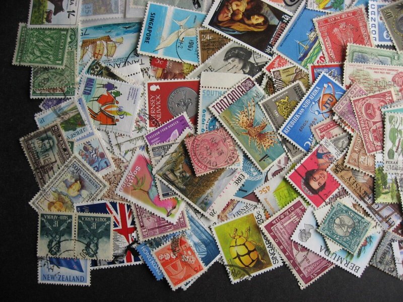 British Commonwealth old approvals 200+ possible duplicates, mixed condition 