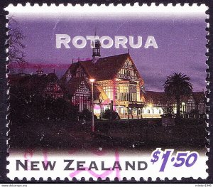 NEW ZEALAND 1995 $1.50 New Zealand by Night - Rotorua SG1859 FU