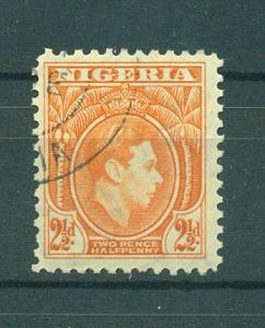 Nigeria sc# 57 (2) used cat value $2.75