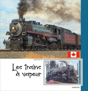2026 01 - CENTRAL AFRICA - STEAM TRAINS   II         1V  complet set    MNH **