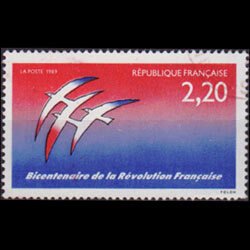 FRANCE 1988 - Scott# 2139 French Revolution Set of 1 Used