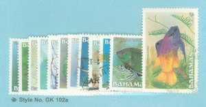 Bahamas #604/612a Used Single