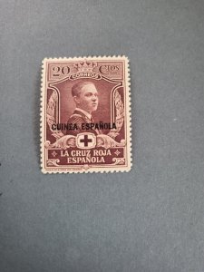 Stamps Spanish Guinea Scott #B4 hinged