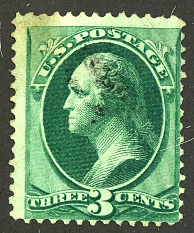 U.S. #136 USED CREASE