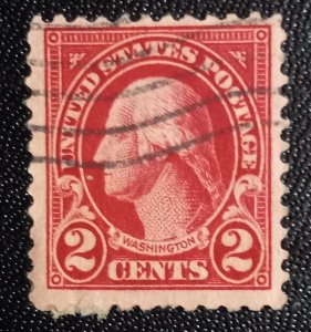 US #634 USED VERY FINE