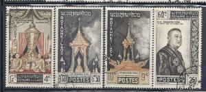 Laos #66-69  (U  CV $3.50