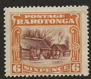 COOK ISLANDS SC# 65  FVF/MOG  1920