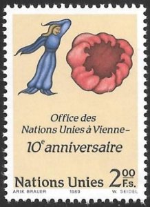 United Nations UN Geneva 1989 Scott # 179 Mint NH. Ships Free With Another Item.