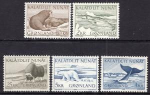 Greenland 71-75 MNH VF