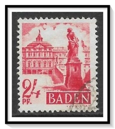 Baden #5N8 Rastatt Castle Used