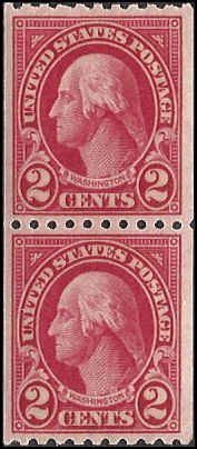 606 Mint,OG,NH... Pair... SCV $1.70