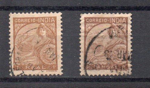 Portuguese India 424-425 used
