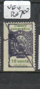 NICARAGUA   TELEGRAPH STAMP    10C   VFU      P0403H