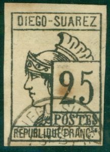 DIEGO SUAREZ 9 USED (RL) 1714 TONED CV $110.00 BIN $20.00