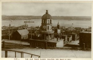 Old Town Clock Photo   Halifax, NS Post Card unused