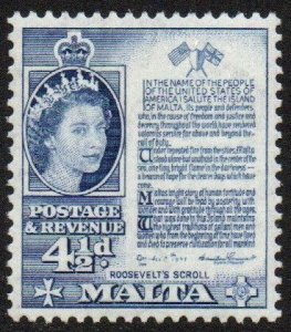 Malta Sc #253 Mint Hinged