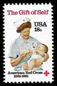 PCBstamps   US #1910 18c American Red Cross, MNH, (17)