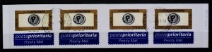 2001 Posta Prioritaria Libretto Usato Annullato Used Booklet 14807