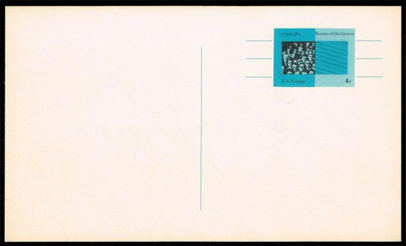 US #UX53 Bureau of the Census Postal Card; MNH (0.30)