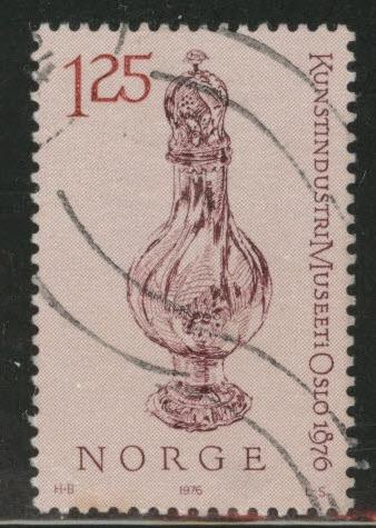 Norway Scott 673 used stamp 1976 