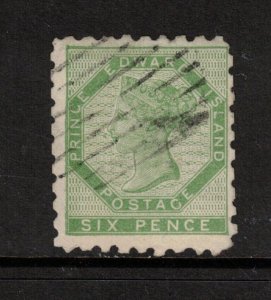 Prince Edward Island #3 Used Fine Perf 9 With Light Cancel