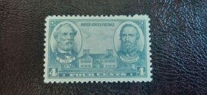 US Scott # 788; 3c Lee/Jackson from 1937; MNH, VF/XF centering