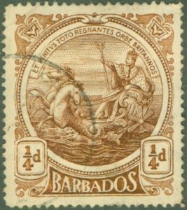 BARBADOS 127 USED BIN $0.50