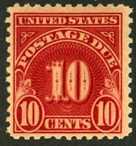 U.S. #J74 MINT OG NH