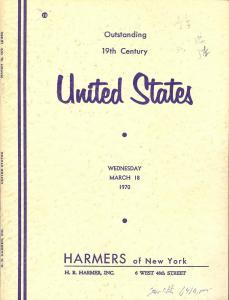 HR Harmer: Sale # 1948  -  Outstanding 19th Century Unite...