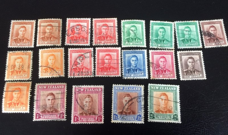 Old New Zealand stamps