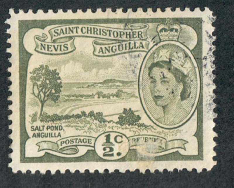 St. Kitts & Nevis #120 used single