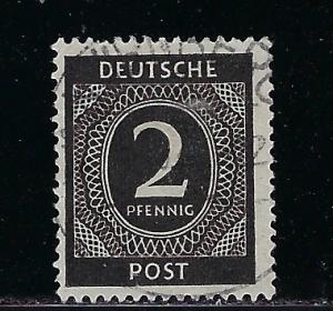 Germany AM Post Scott # 531, used