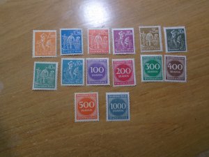 Germany  #  221-34  MH