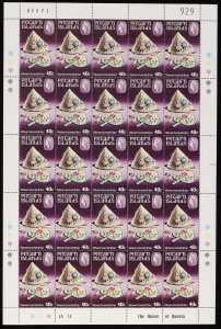 PITCAIRN ISLANDS: 1980 Handicrafts set 9c-40c sheets. MNH **. SG 207-10.