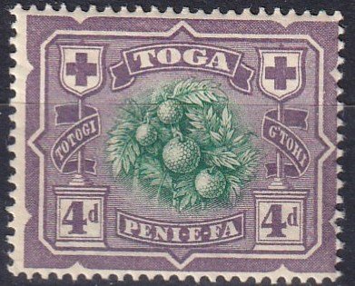 Tonga #44 F-VF Unused  CV $4.25  (Z7102)