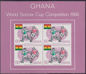 GHANA Sc # 207a IMPERF S/S CENTENARY of the INT'L TELECOMMUNICATIONS UNION