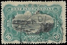 BELGIAN CONGO   #18 USED (6)
