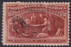 #239 Used, F-VF (CV $90 - ID32845) - Joseph Luft