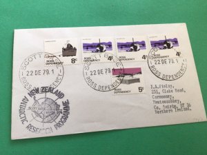 Ross Dependency 1979 Scott Base Antarctic cover A15202